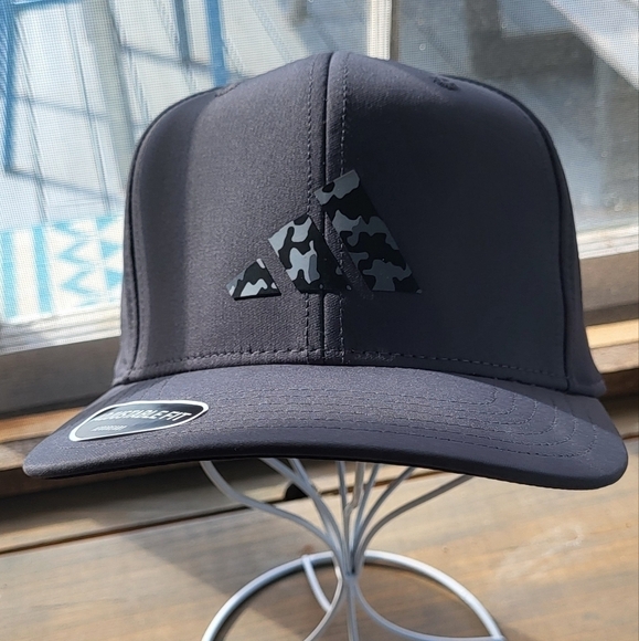 Adidas Men's Three Bar Structured Snapback Adjustable Fit Cap - Picture 6 of 12